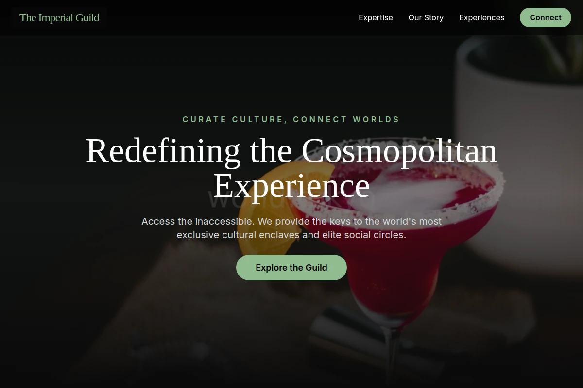 Experience Cosmopolitan