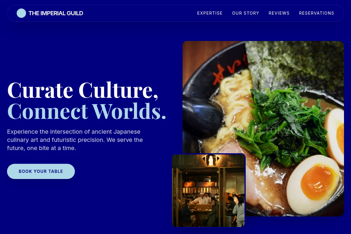 High-tech Japanese Food