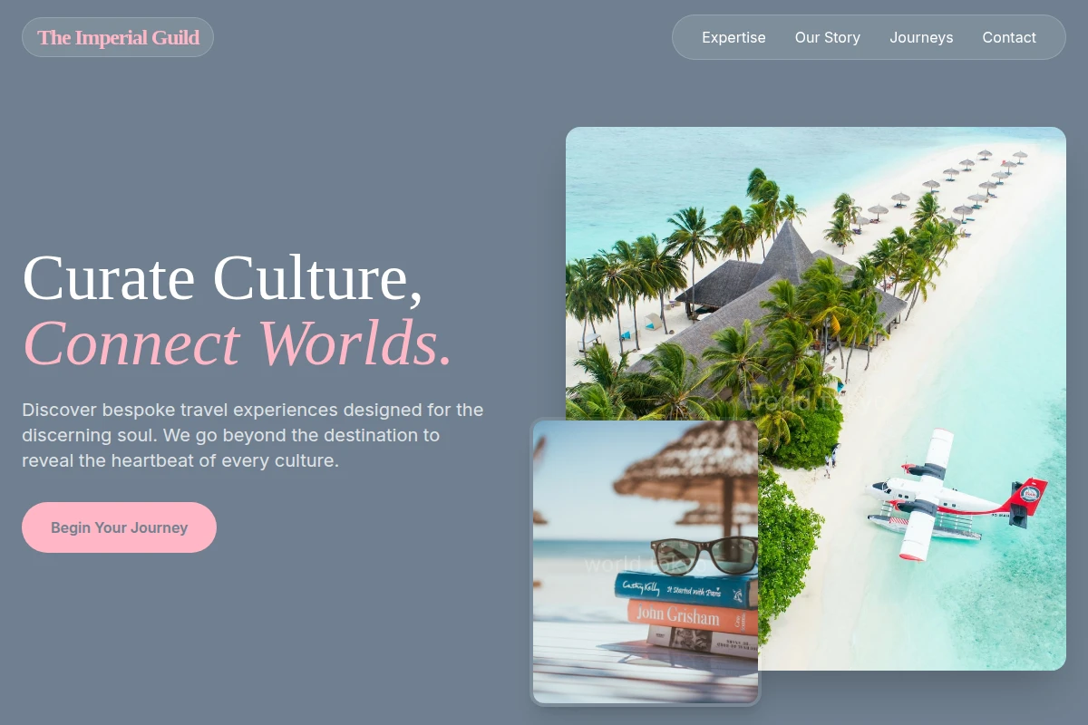 Minimalism Travel Agency